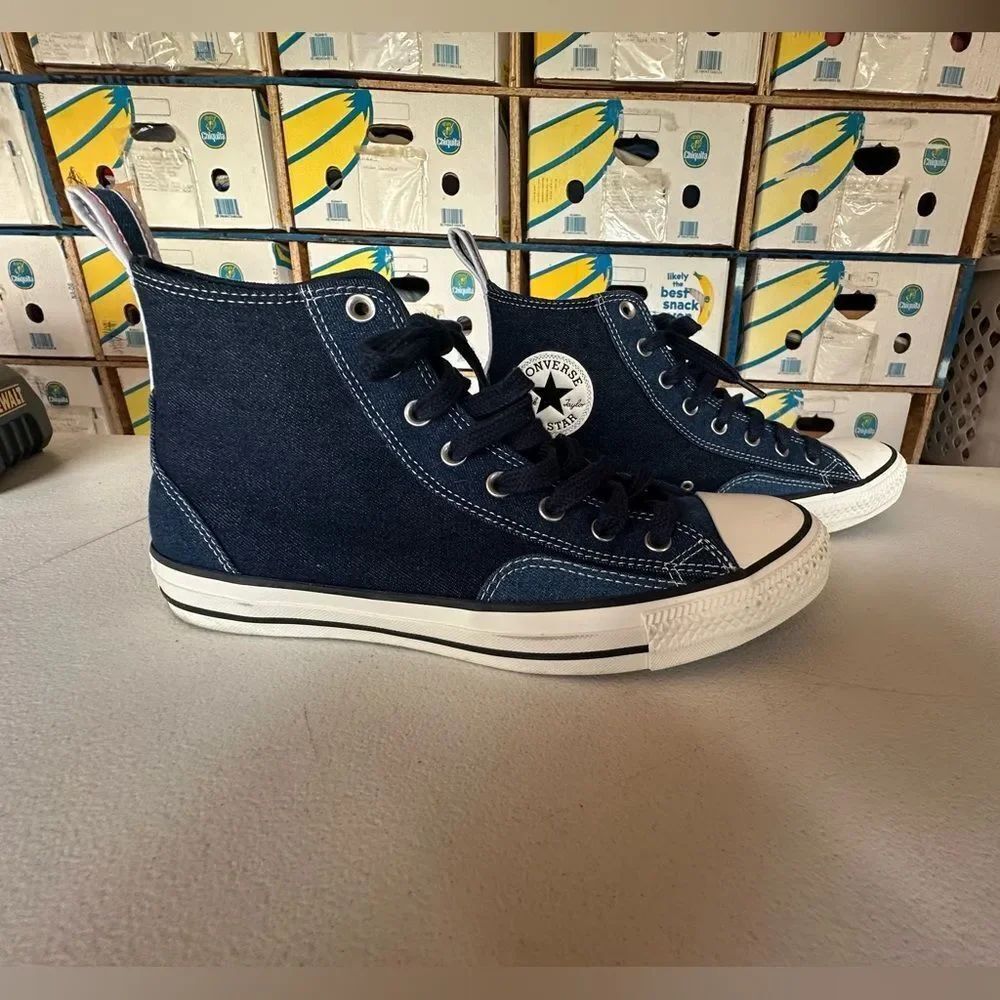 Converse Kids High-Top Sneakers - Dark Blue